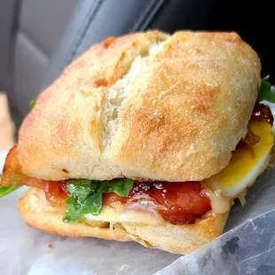 The morning glory sandwich