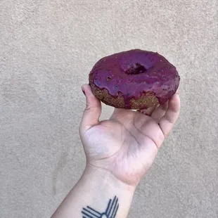 Blue corn blueberry lavender