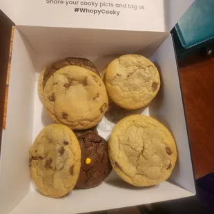 a box of cookies