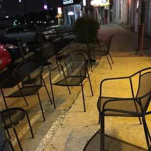 Quaint little outdoor area