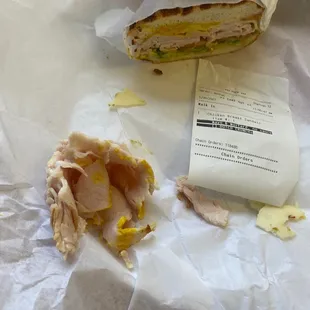 I ordered chicken breast and was given deli sliced ham instead ‍