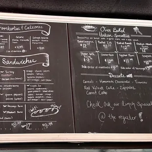 Updated 2023 Menu Prices