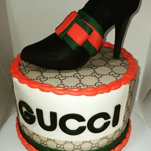 Gucci cake theme