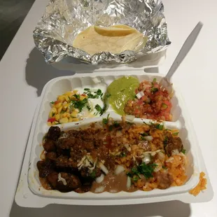 Baja plate with Al Pastor