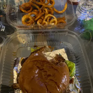 Jerk chicken sandwich