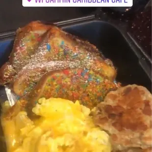 Jammin Cereal Crunch French Toast Breakfast