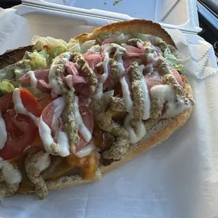 Hecate no onions add pickled onions (that&apos;s the move lol)