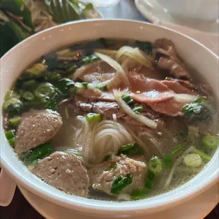 Beef regular pho bowl
