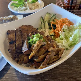 Grilled pork vermicelli