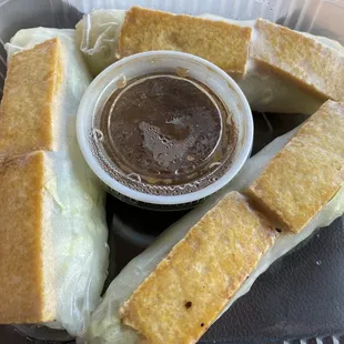 Tofu spring roll