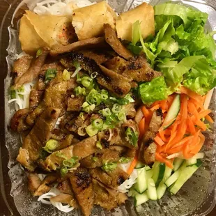 Saigon combo(pork + egg roll) vermicelli: $7.95