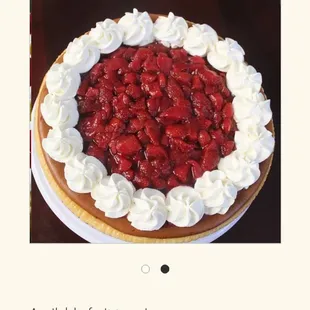 Cheesecake advertised