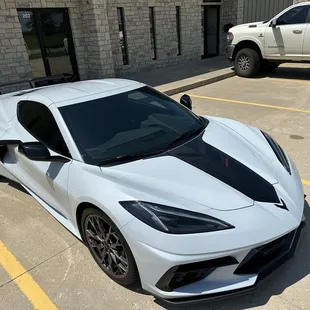 C8 corvette they worked on