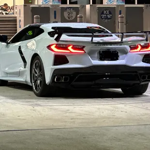 C8 corvette they worked on
