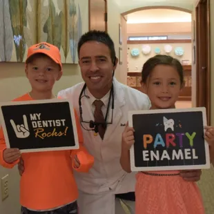 These two had a great check-up and Dr. Begnoche couldn't be more proud!