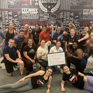 Celebrating our Clients success!! 700 session for Erika!!!