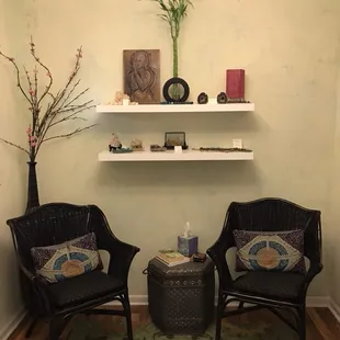 Waiting room at Wichita Holistic