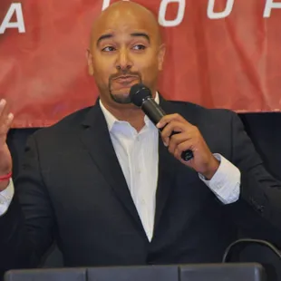 Our Keynote speaker, Jonathan Coachman from ESPN!