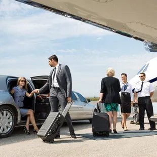 Best Airport Limo Service in Wichita!  We will pick up / drop off to any of the Air Capitol's runways!  Call 316-854-1690 today!