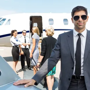 Our Limo Chauffeurs are uber professional. Make a great first impression with the best limo service in town!  Call 316-854-1690.