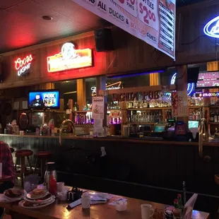 The bar