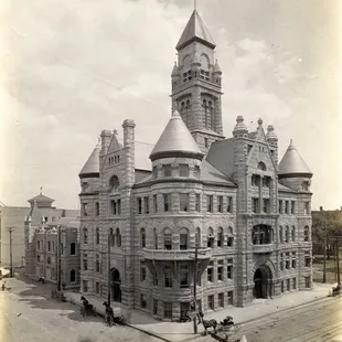 Wichita City Hall, circa 1908, now the home of the Wichita-Sedgwick County Historical Museum