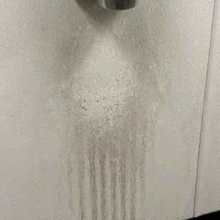 Filth under hand dryers