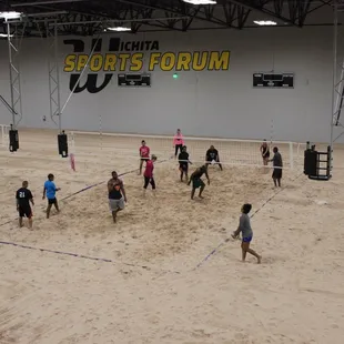 Sand volleyball!