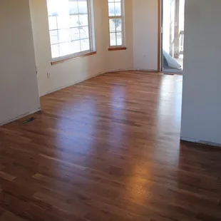 New Install, Sand &amp; Finish.