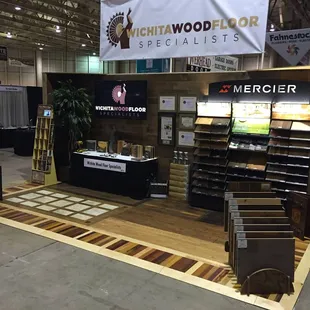 This was WWFS' 2016 WABA Home Show booth display.