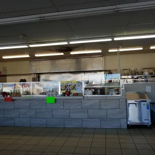 First stop at wicho's. Ordering a Milanesa torta.