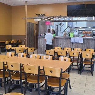 View as you enter restaurant