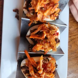 Beef bulgogi bao