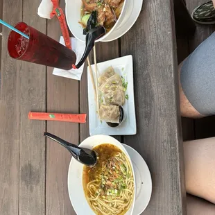 ramen and noodles, food
