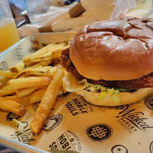 Hot Chicken Sandwich