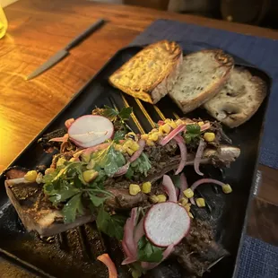 Roasted bone marrow