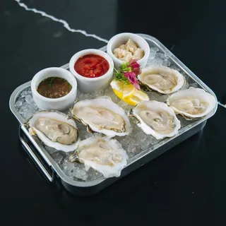 Fresh Shucked Oysters Dinner