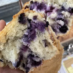 Blueberry muffins