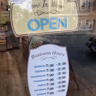 Great hours open early