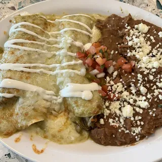 PORK ENCHILADAS