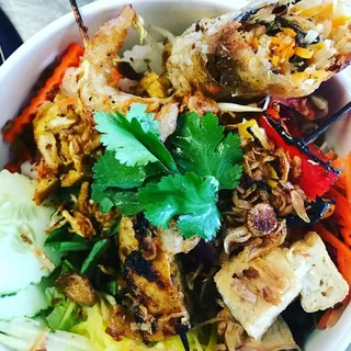 Wicked Vegetarian Vermicelli Bowl (Bn Chay)