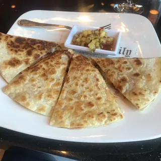 Cajun Chicken Quesadilla Happy Hour