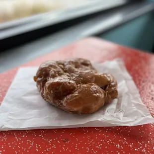 Apple pear fritter