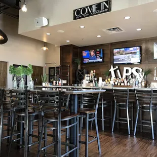 Wicked Hangry Bar area