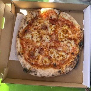 pizza, food