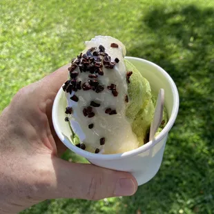 dessert, food