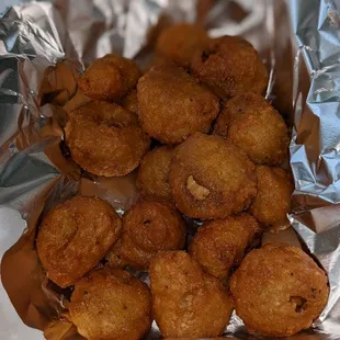 Fried mushrooms