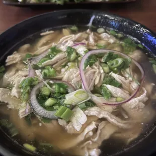 Chicken Pho - Rice Noodle Soup