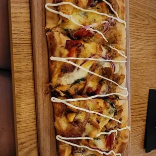 BBQ Chicken flatbread
