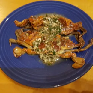 Soft Shell Crabs from Wicked Seafood and Meats